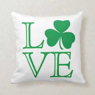 Shamrock Love Pillow