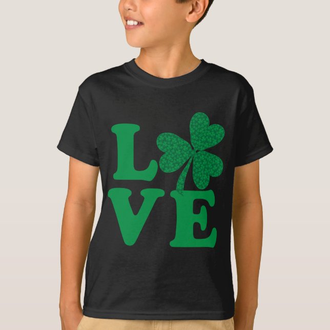 Shamrock LOVE T-Shirt (Front)