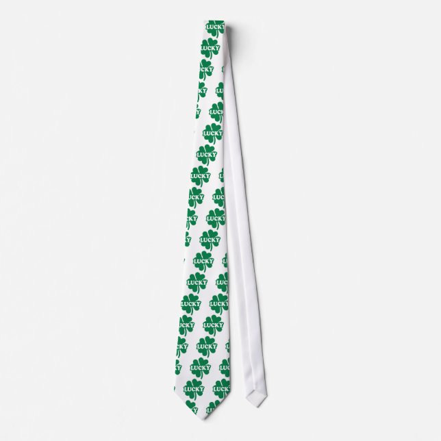 Shamrock lucky tie (Front)
