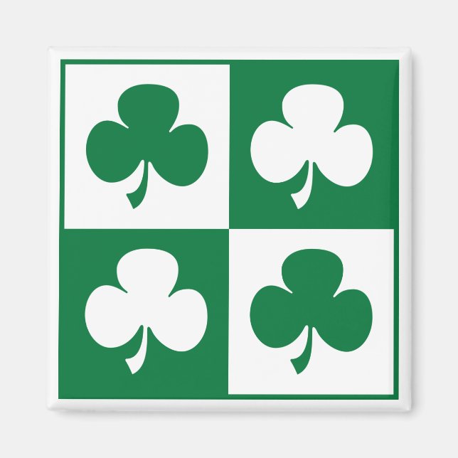 Shamrock Magnet (Front)