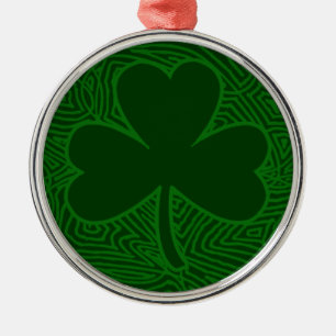 Shamrock Metal Ornament