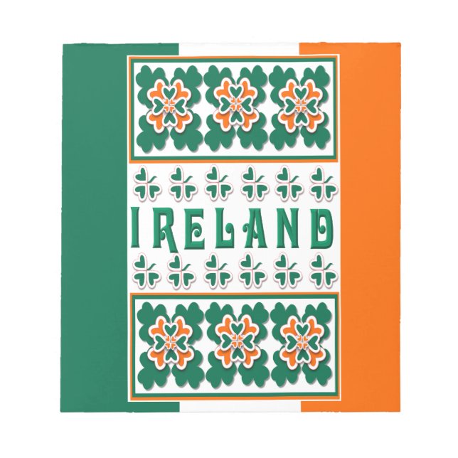 Shamrock & More Notepad (Front)