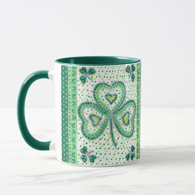 Shamrock Mug (Left)