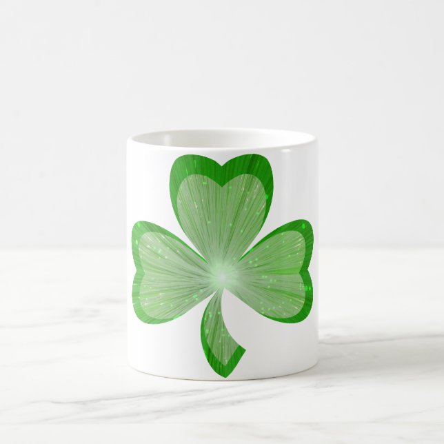 Shamrock mug white (Center)