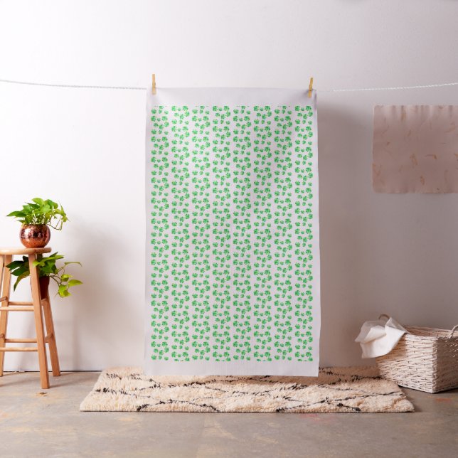 Shamrock of Shamrocks Custom Fabric (In Situ)