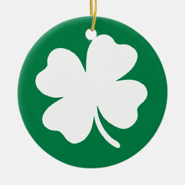Shamrock Ornament (Front)