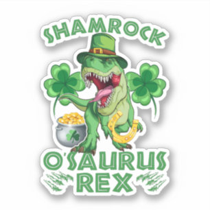 Shamrock O'saurus Rex St. Patrick's Day