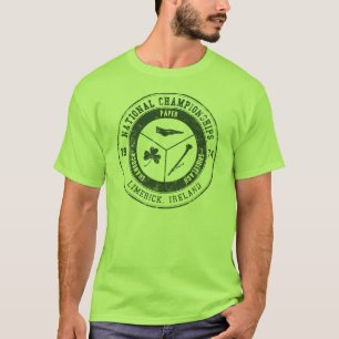 Shamrock, Paper, Shillelagh Championships T-Shirt