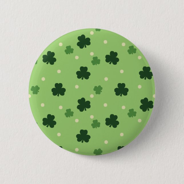 Shamrock Pattern Button (Front)