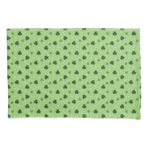 Shamrock Pattern Pillow Case