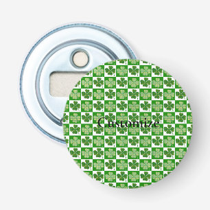 Shamrock Pattern  Thunder_Cove Bottle Opener