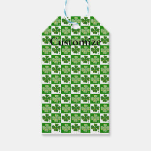 Shamrock Pattern  Thunder_Cove Gift Tags