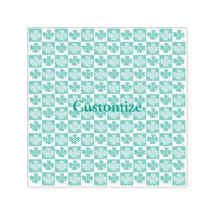 Shamrock Pattern Thunder_Cove Self-inking Stamp