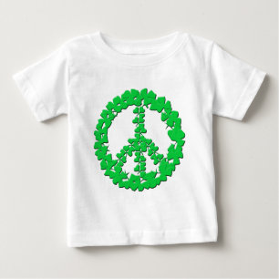 Shamrock Peace Sign Products Baby T-Shirt