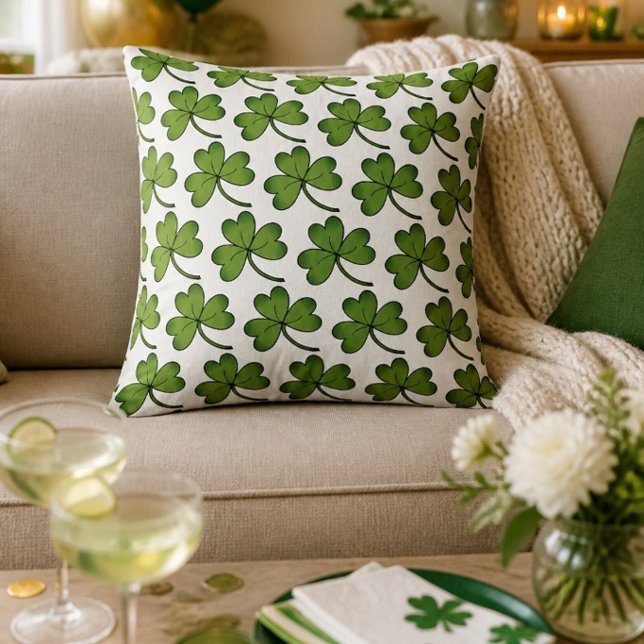 Shamrock Pillow (Creator Uploaded)