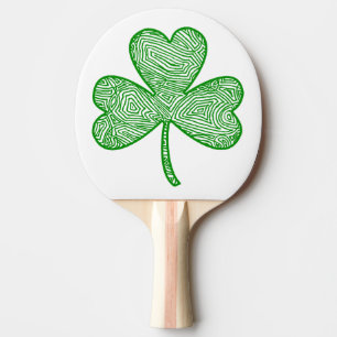 Shamrock Ping Pong Paddle