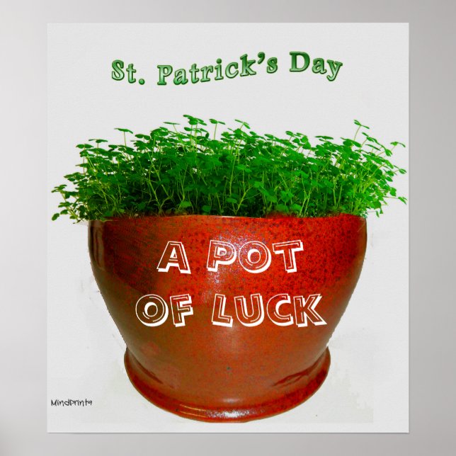 Shamrock Pot Poster (Front)