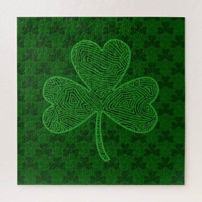 Shamrock Puzzle (Vertical)