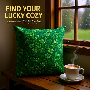 Shamrock Rain Cushion