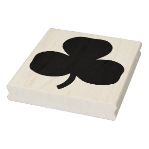 Shamrock Rubber Art Stamp