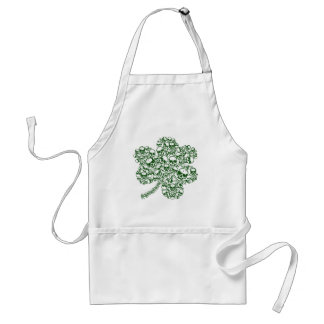 Shamrock Skulls Standard Apron