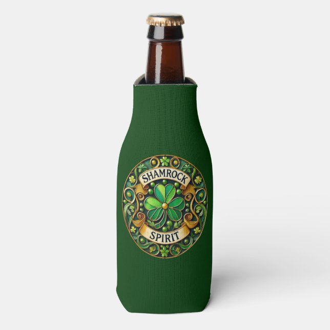 Shamrock Spirit Bottle Cooler (Bottle Front)