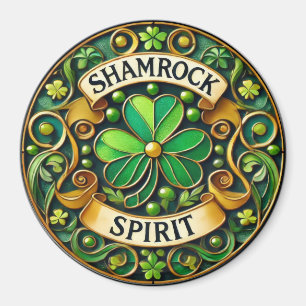 Shamrock Spirit Magnet