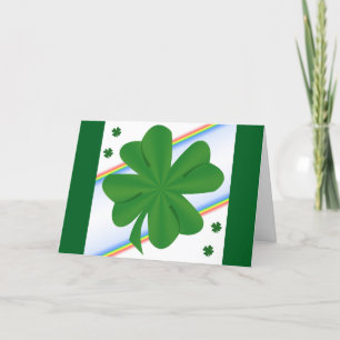 Shamrock St. Patrick's Day Greeting Card