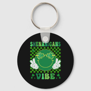 Shamrock St Patricks Day Shirts Women Men Kids Gro Key Ring