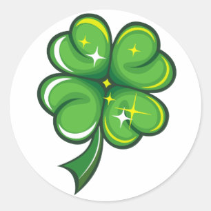Shamrock St. Patrick's Day Sticker