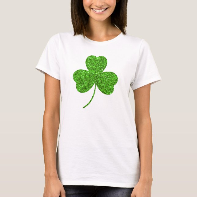 Shamrock St. Patrick's Day T-Shirt (Front)