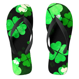 Shamrock St. Patrick's Day Thongs