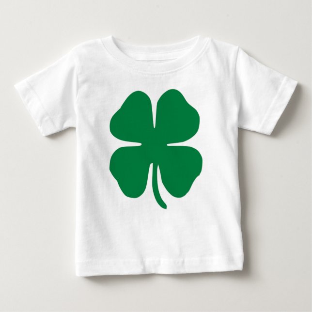 SHAMROCK ST PATRICK'S DAY TRUCKER HAT BABY T-Shirt (Front)