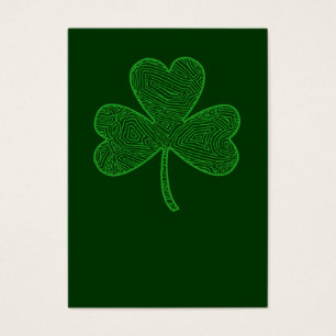 Shamrock St. Patrick's Day Wallet Cards