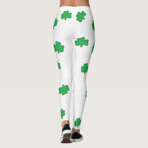 Shamrock St. Patrick's Day Yoga Pants Leggings