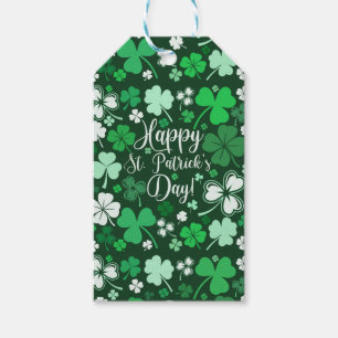 Shamrock St Patrick's  Gift Tags