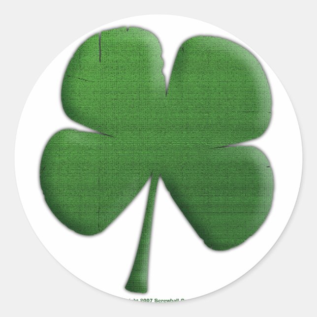 Shamrock Stickers (Front)