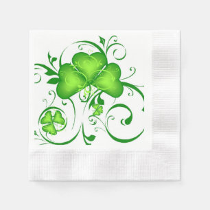 Shamrock Swirl Napkins