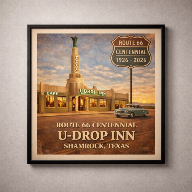 Shamrock Texas Route 66 Inn Poster (Creator Uploaded)