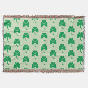 Shamrock Throw Blanket