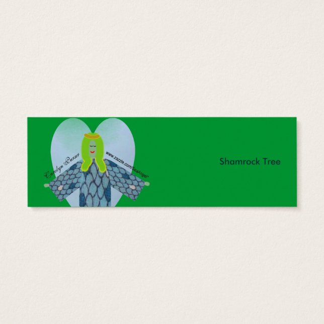 Shamrock Tree, Bookmark (Back)