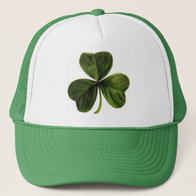 Shamrock Trucker Hat (Front)