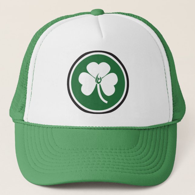 Shamrock Trucker Hat (Front)