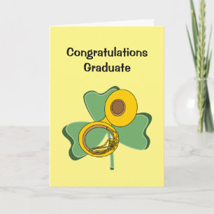 Shamrock Tuba Thank You Card