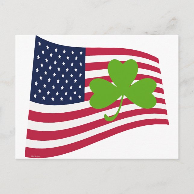 Shamrock-USA Postcard (Front)