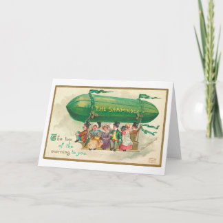 Shamrock Vintage St. Patrick's Day Card