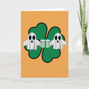Shamrocked and Sheet-faced Card