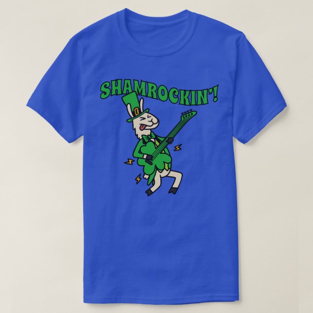 Shamrockin Alpaca T-Shirt (Design Front)