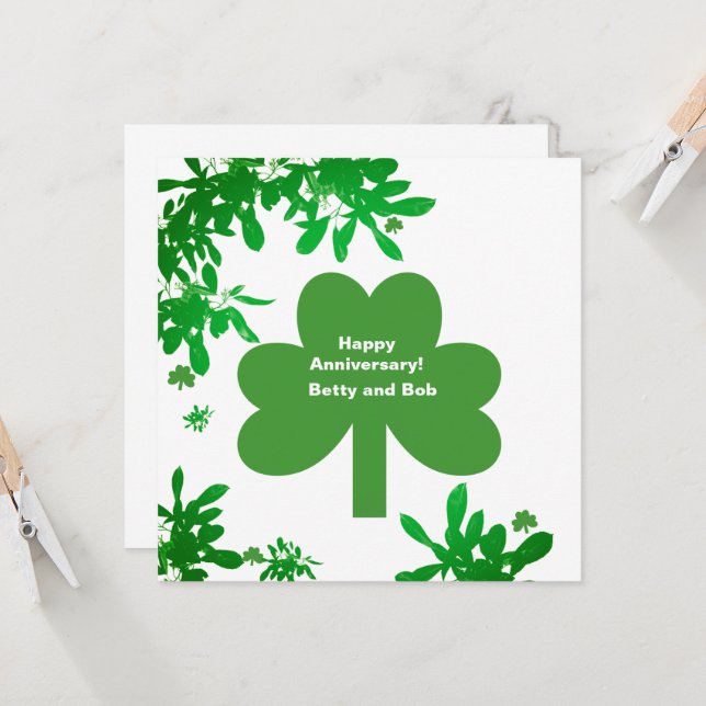 Shamrocks   (Front/Back In Situ)