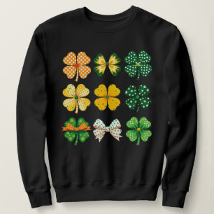 Shamrocks and Bows Sweatshirt